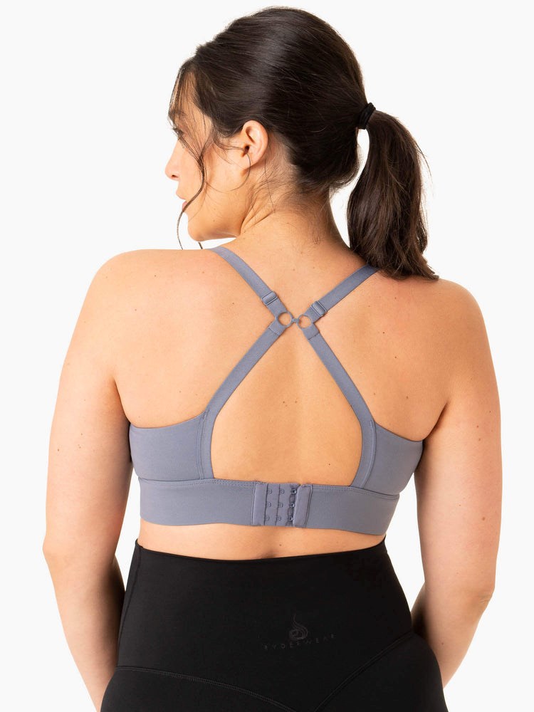 Ryderwear Active Bump Sports Bra Blå | YAV-926378