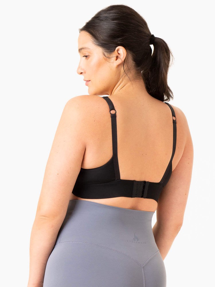 Ryderwear Active Bump Sports Bra Svarta | AQC-871429