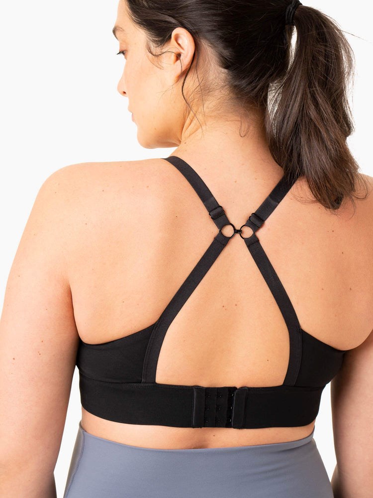 Ryderwear Active Bump Sports Bra Svarta | AQC-871429