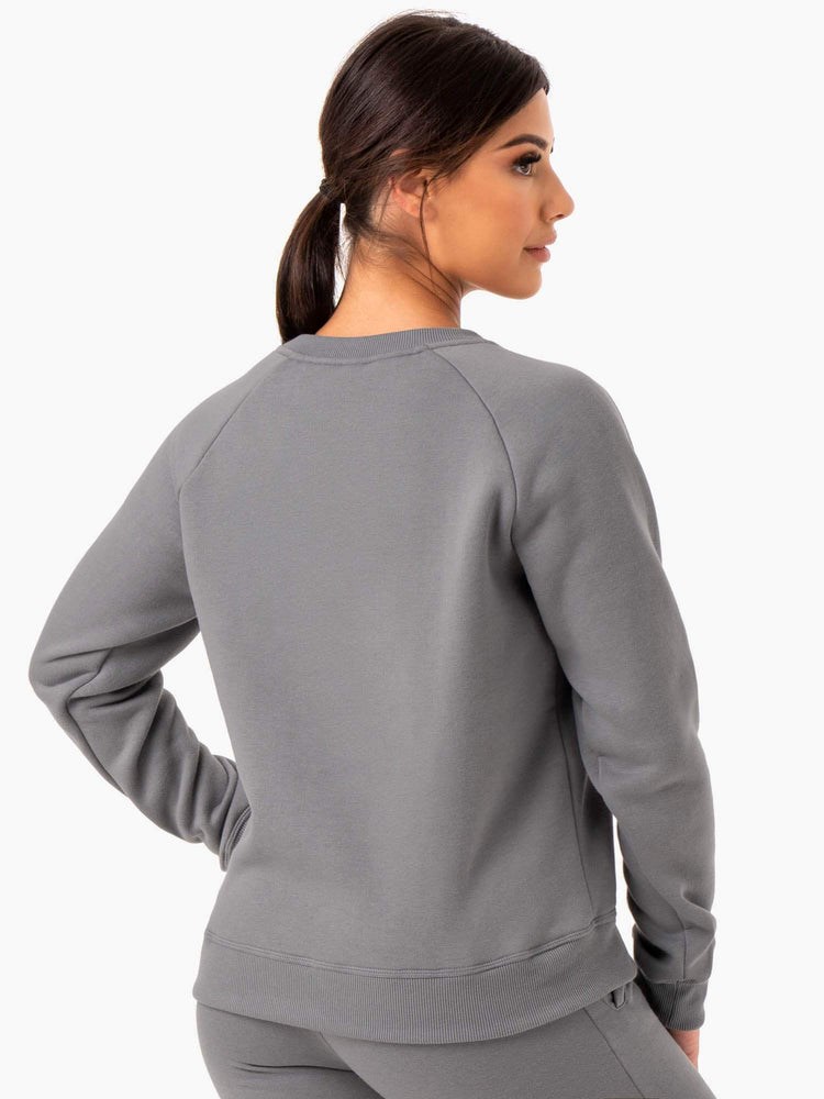 Ryderwear Adapt Boyfriend Tröja Grå | QTL-791463