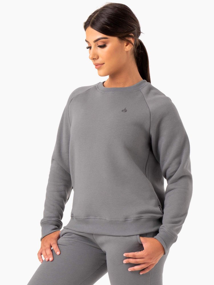 Ryderwear Adapt Boyfriend Tröja Grå | QTL-791463