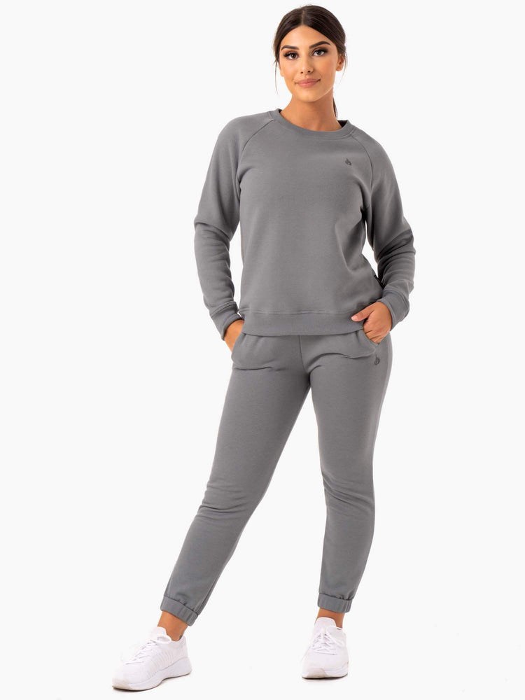 Ryderwear Adapt Boyfriend Tröja Grå | QTL-791463