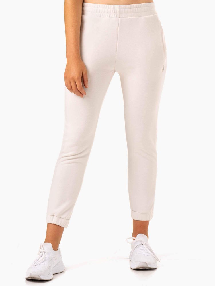 Ryderwear Adapt Track Pants Ivory | UNJ-873526