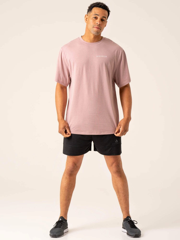 Ryderwear Advance Oversized T-Shirt Cinder | MGP-740369