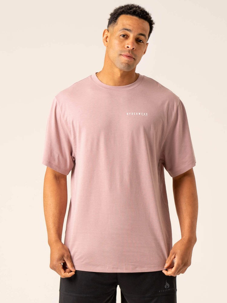 Ryderwear Advance Oversized T-Shirt Cinder | MGP-740369