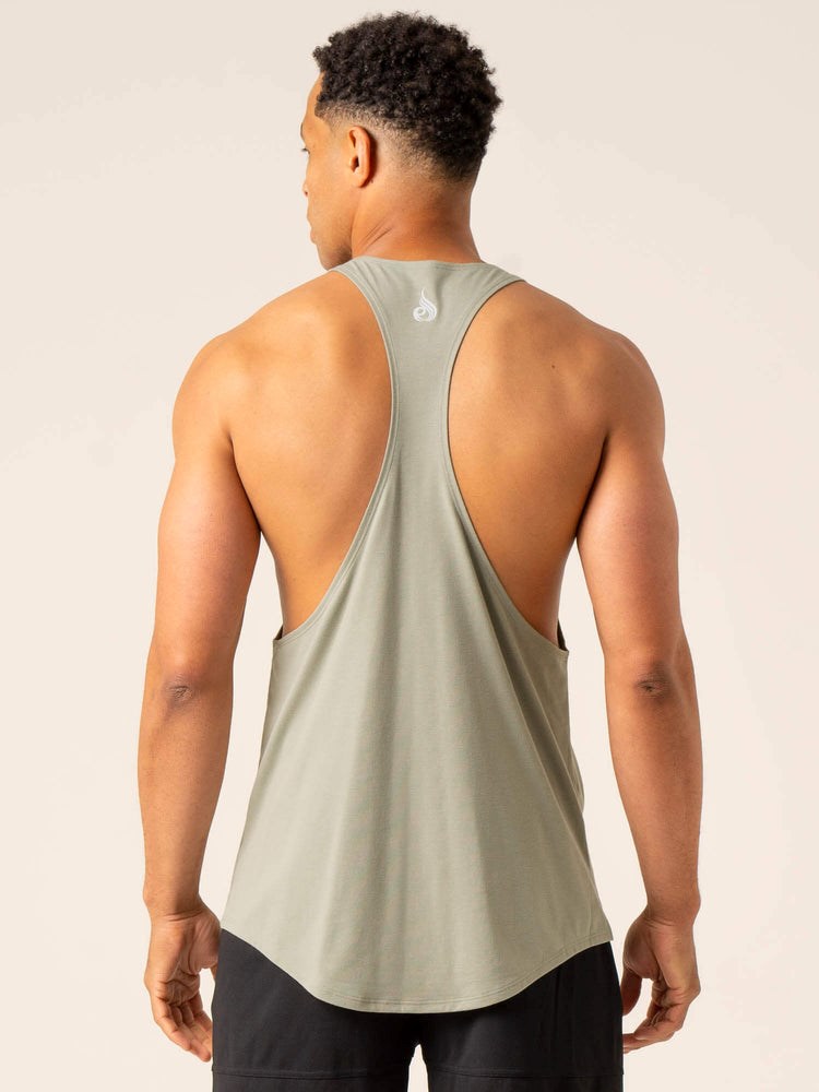 Ryderwear Advance Stringer T-Back Sage | QLG-679182