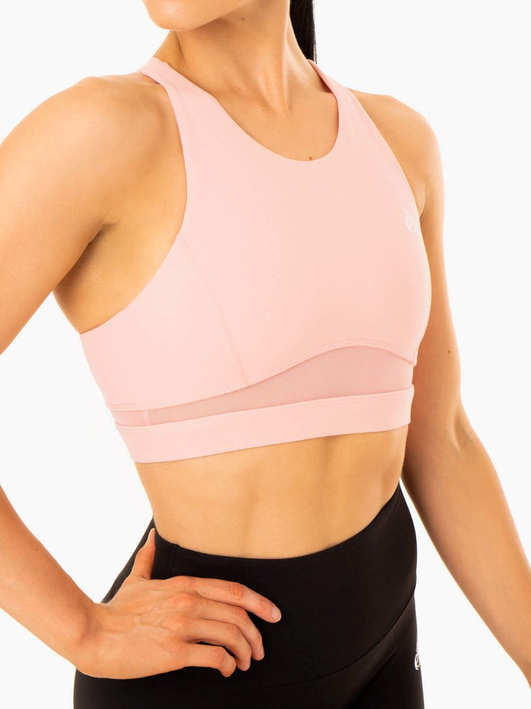 Ryderwear Amazon Mesh Sports Bra Rosa | UEQ-183976