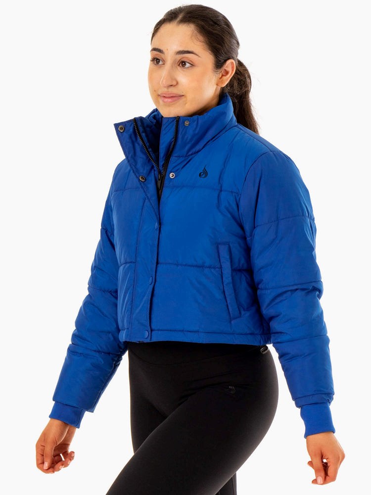 Ryderwear Apex Puffer Jacket Blå | DSB-741365