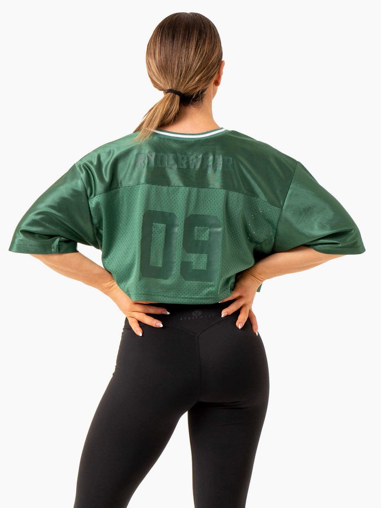 Ryderwear Arena Varsity Jersey Gröna | BEM-905418