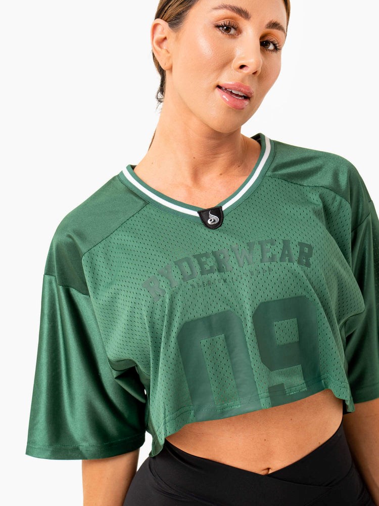 Ryderwear Arena Varsity Jersey Gröna | BEM-905418