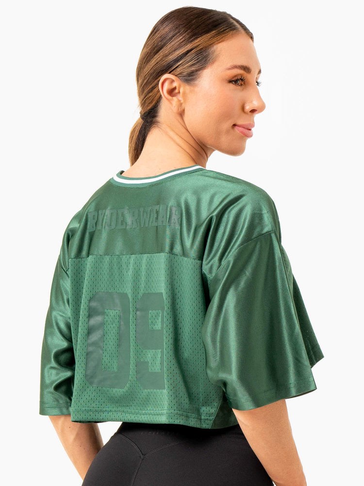 Ryderwear Arena Varsity Jersey Gröna | BEM-905418