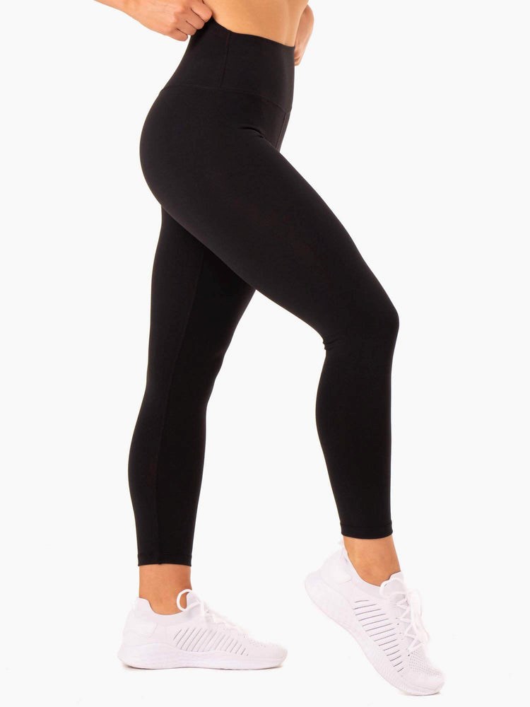 Ryderwear Base Full Length High Waisted Leggings Svarta | SWU-518942