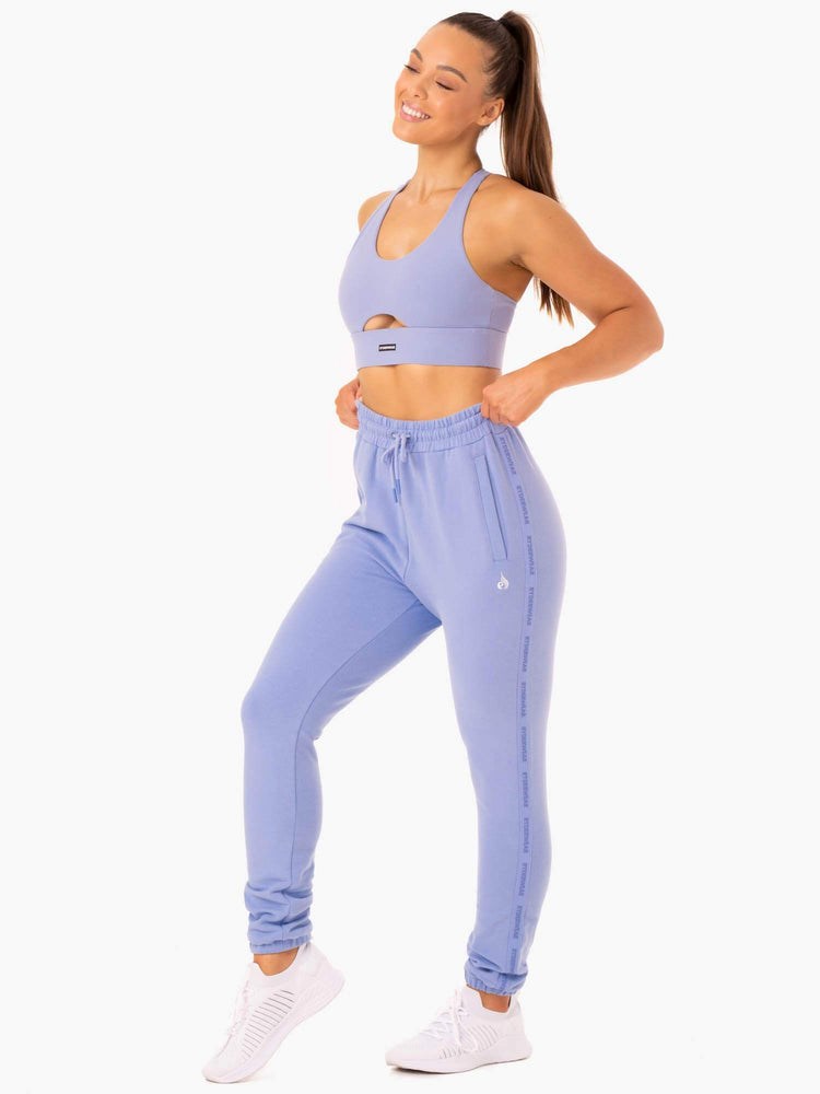 Ryderwear Base High Waisted Track Pants Lila | AUB-842671