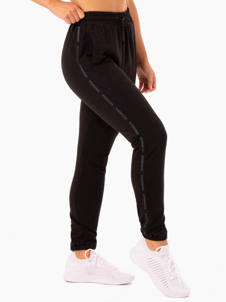 Ryderwear Base High Waisted Track Pants Svarta | GUX-752349