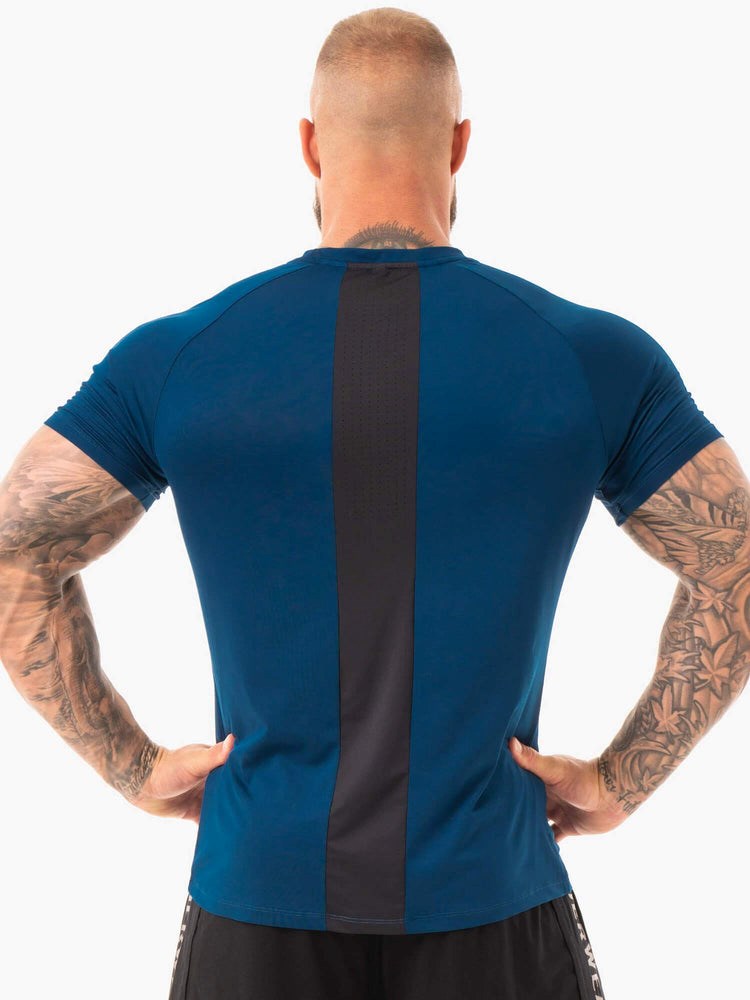 Ryderwear Breeze T-Shirt Marinblå | RGZ-184723