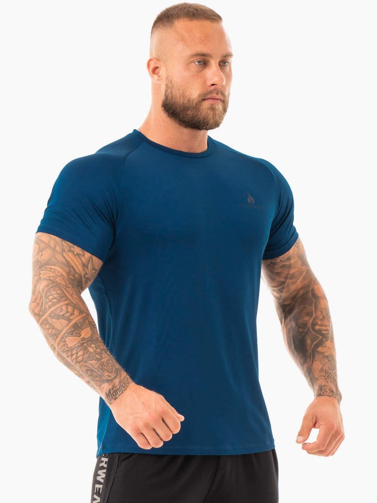 Ryderwear Breeze T-Shirt Marinblå | RGZ-184723