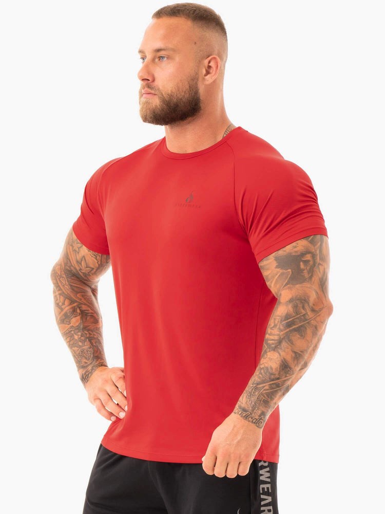 Ryderwear Breeze T-Shirt Röda | IEB-379041