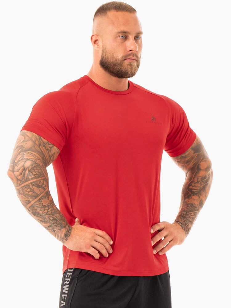 Ryderwear Breeze T-Shirt Röda | IEB-379041