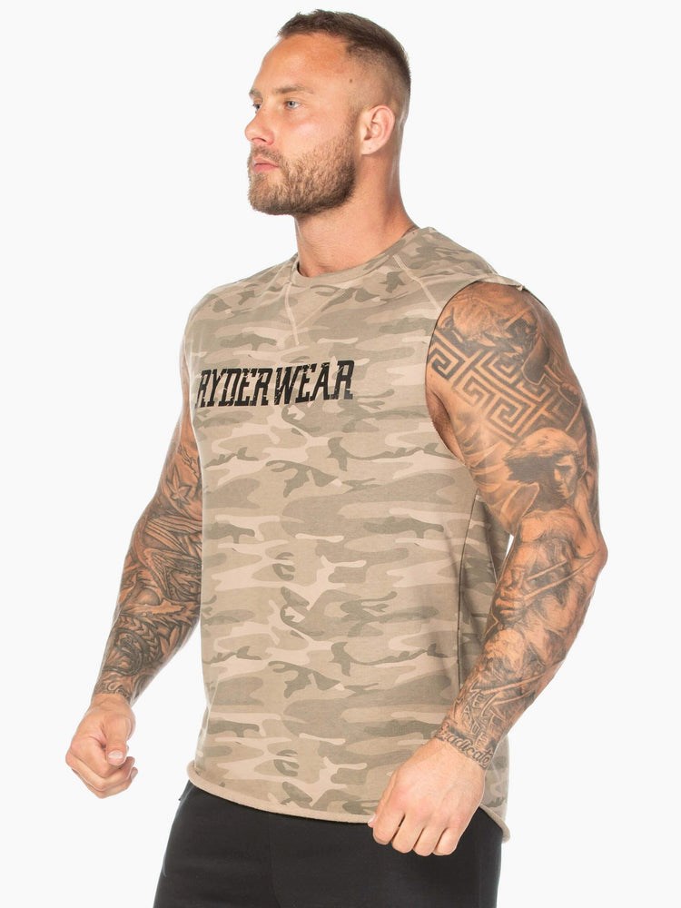 Ryderwear Camo Fleece Tank Camo | ADW-780369