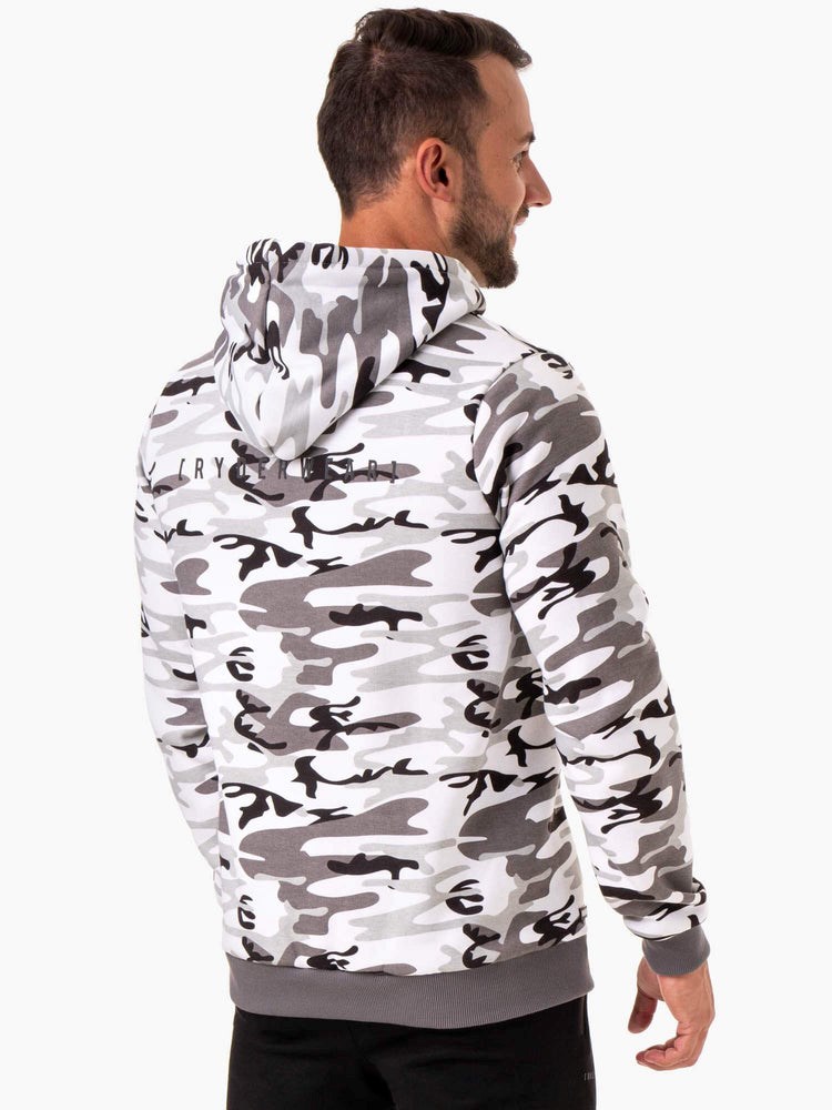 Ryderwear Camo Tech Pullover Hoodie Camo | QDN-965174