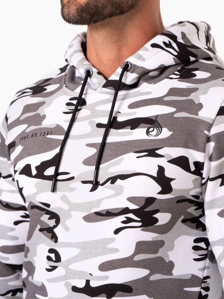 Ryderwear Camo Tech Pullover Hoodie Camo | QDN-965174