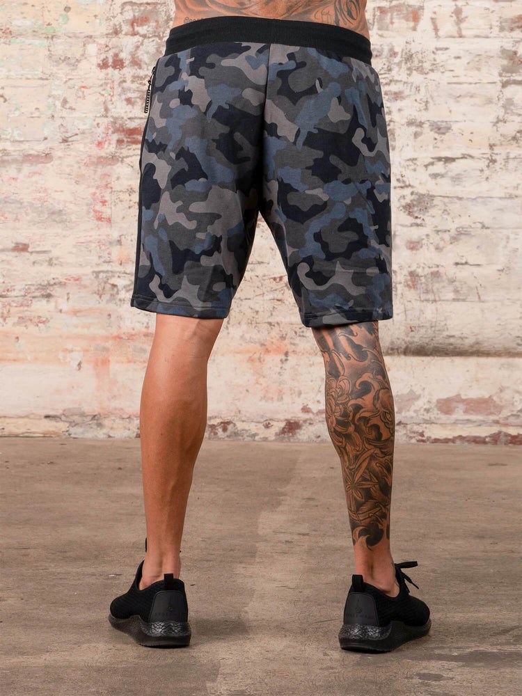 Ryderwear Camo Track Shorts Black/Camo | WGE-564237