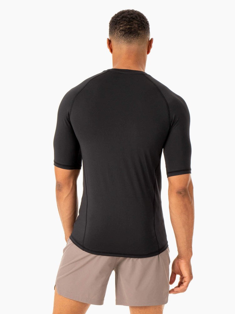 Ryderwear Division Base Layer T-Shirt Svarta | FJU-381695