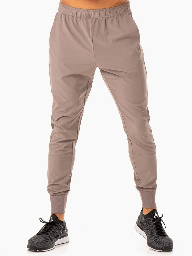 Ryderwear Division Woven Joggers Taupe | NWO-794385