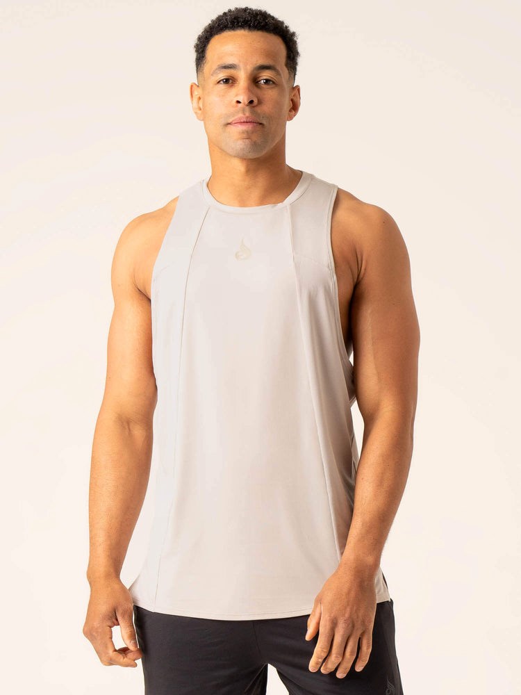 Ryderwear Dynamic Baller Tank Stone | HAB-632971