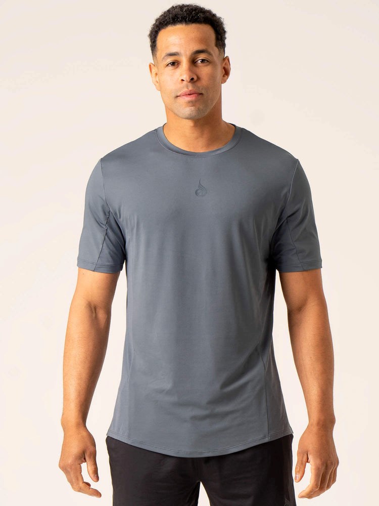 Ryderwear Dynamic T-Shirt Petrol | AOH-564301