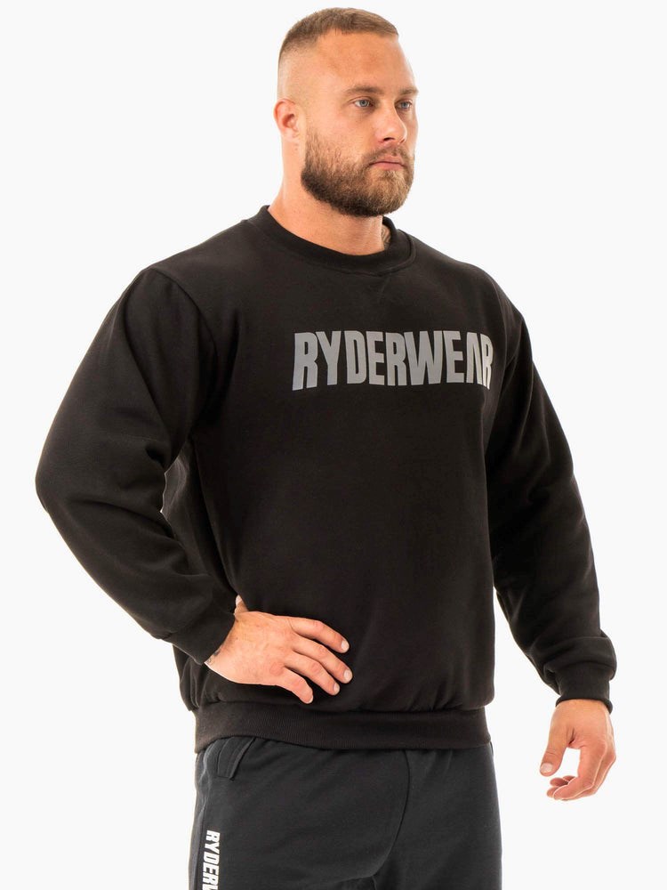 Ryderwear Ease Fleece Pullover Svarta | ZVG-340975