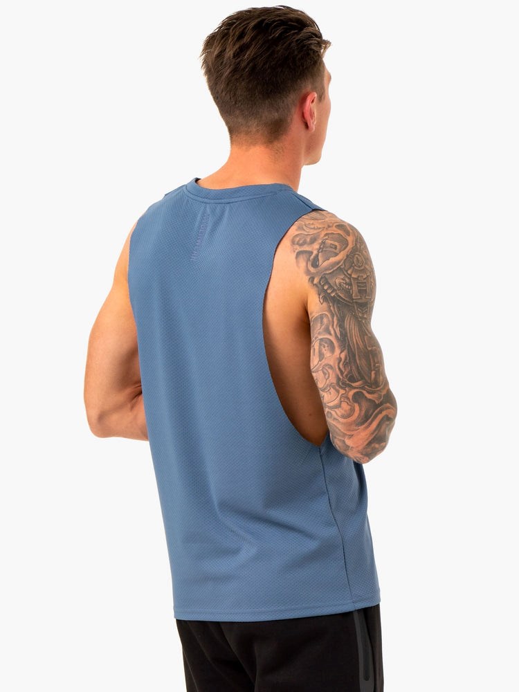 Ryderwear Enhance Baller Tank Blå | FWC-126593