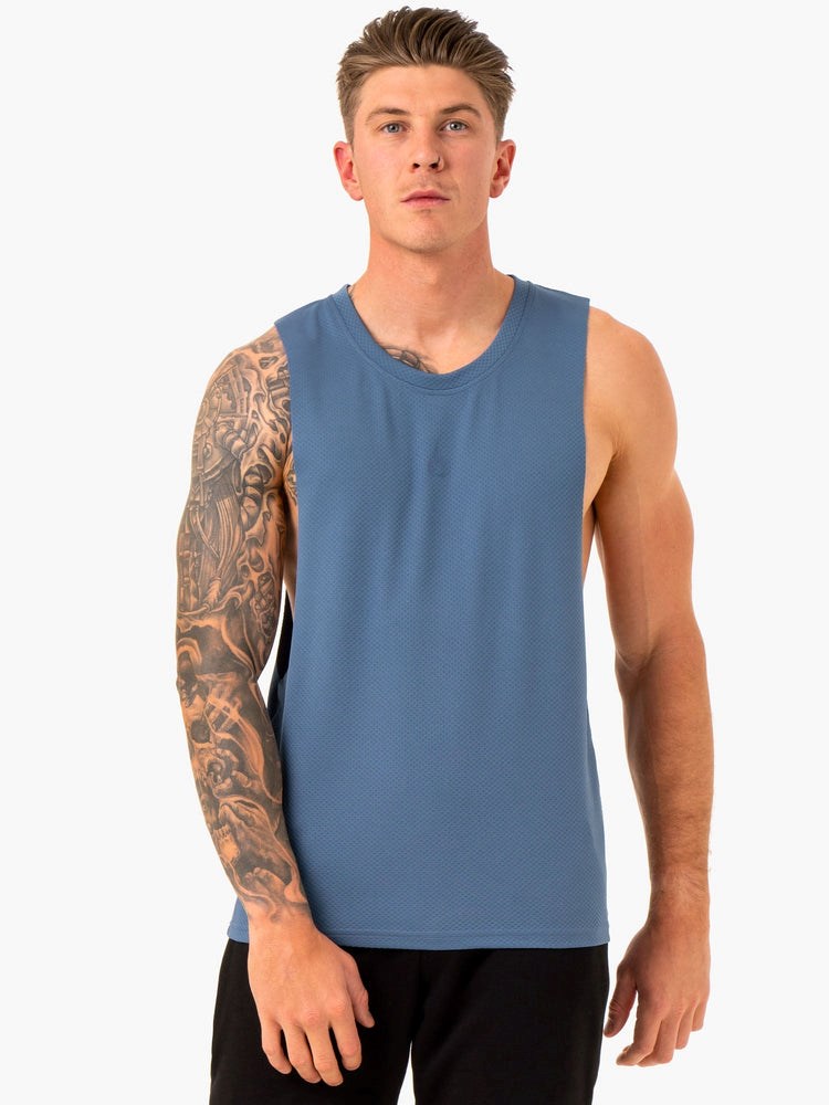 Ryderwear Enhance Baller Tank Blå | FWC-126593