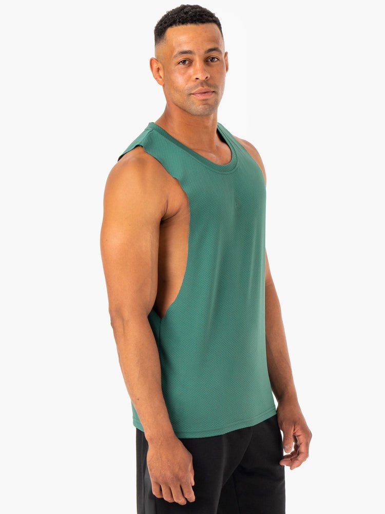 Ryderwear Enhance Baller Tank Gröna | IWH-870213