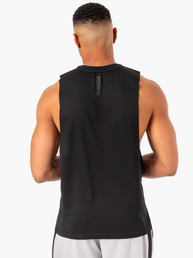 Ryderwear Enhance Baller Tank Svarta | JHO-540173