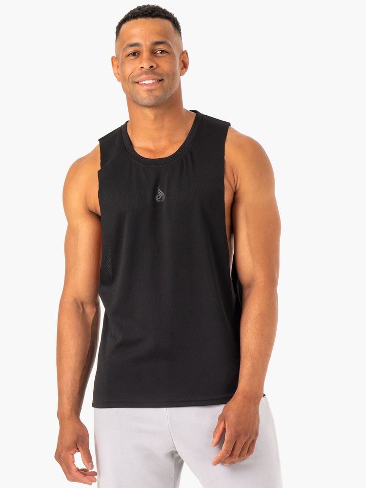 Ryderwear Enhance Baller Tank Svarta | JHO-540173