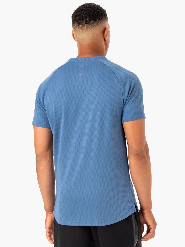 Ryderwear Enhance T-Shirt Blå | JNK-357098