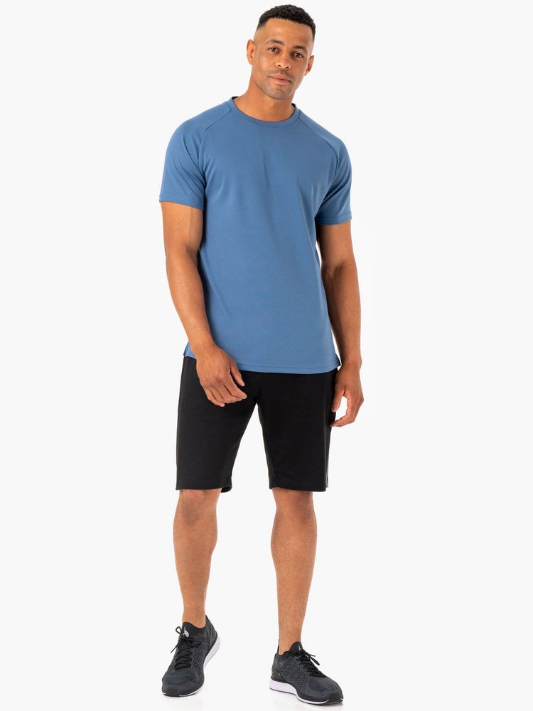 Ryderwear Enhance T-Shirt Blå | JNK-357098