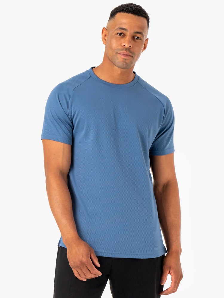 Ryderwear Enhance T-Shirt Blå | JNK-357098