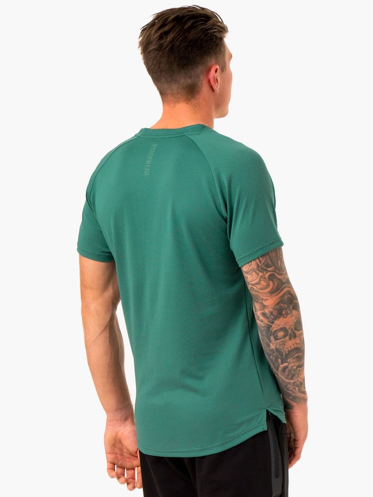 Ryderwear Enhance T-Shirt Gröna | OGR-023851