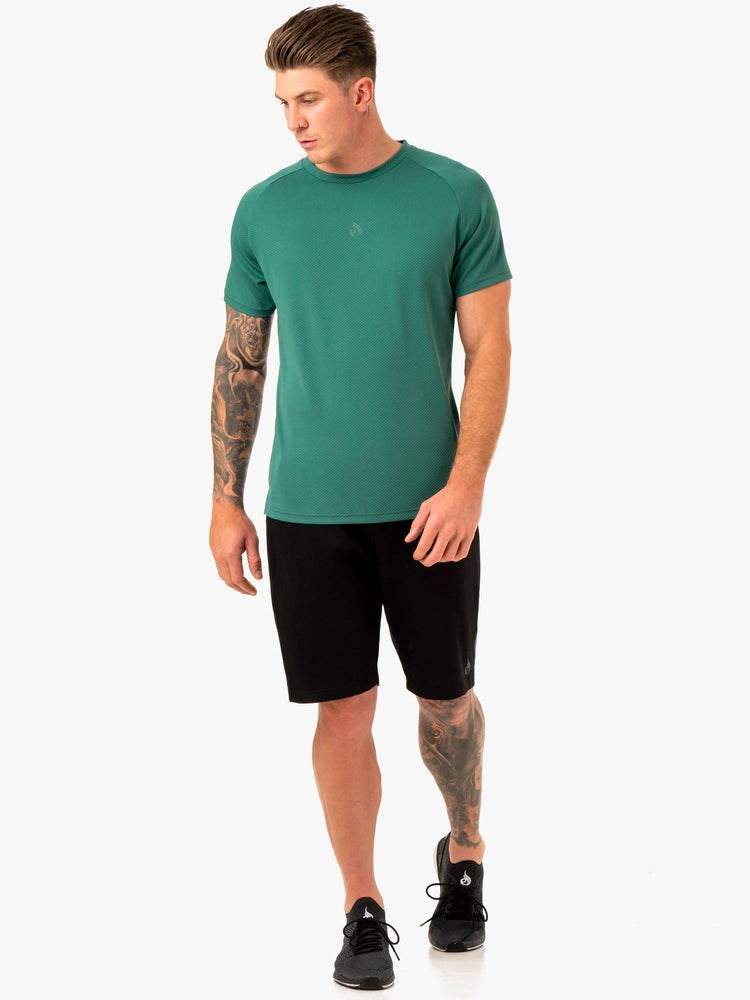 Ryderwear Enhance T-Shirt Gröna | OGR-023851