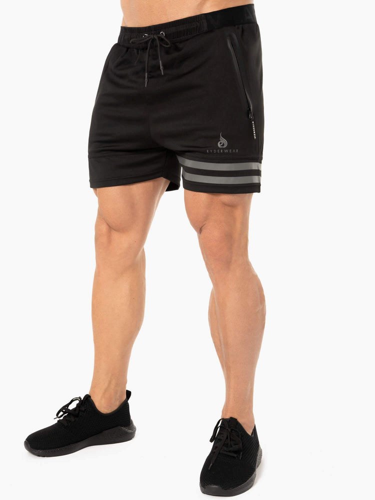 Ryderwear Evo Tränings Shorts Svarta | YHO-087651