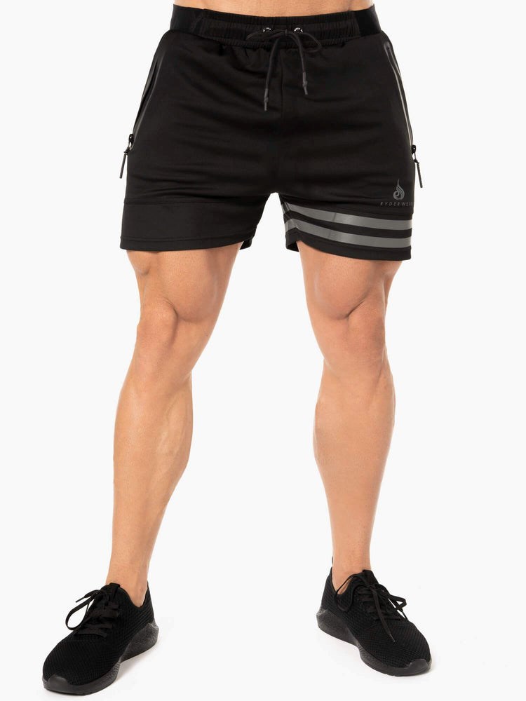 Ryderwear Evo Tränings Shorts Svarta | YHO-087651