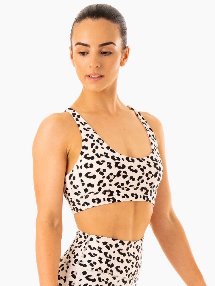 Ryderwear Evolution Sports Bra Leopard | FAG-648103