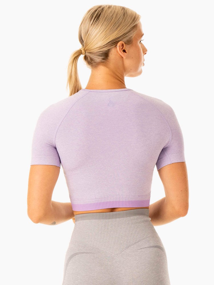 Ryderwear Excel Seamless T-Shirt Lavendel | DPA-154762