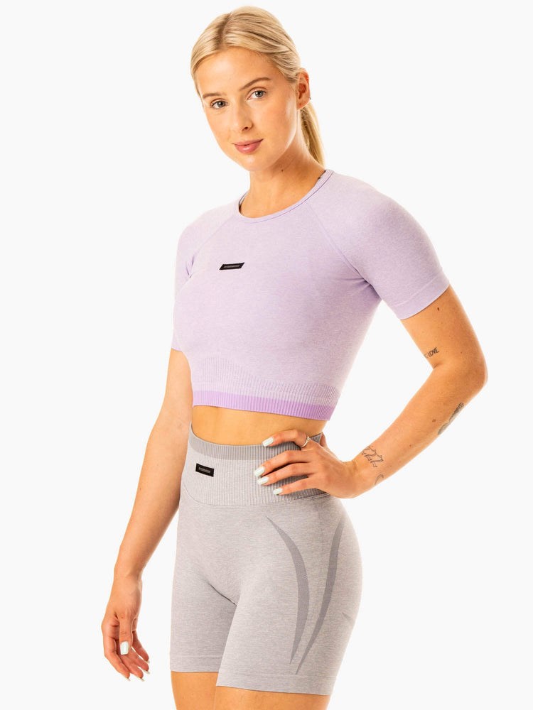 Ryderwear Excel Seamless T-Shirt Lavendel | DPA-154762