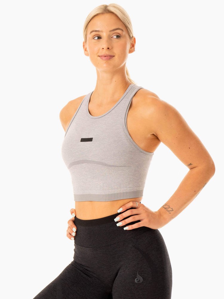 Ryderwear Excel Seamless Tank Grå | TGN-352640