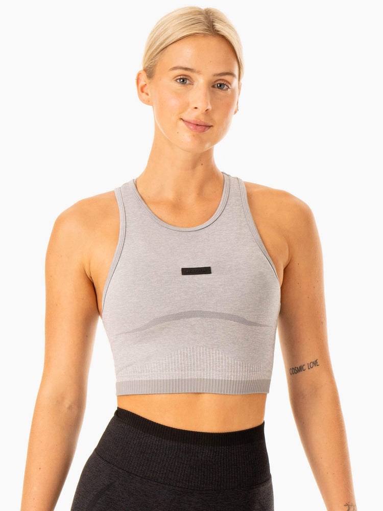 Ryderwear Excel Seamless Tank Grå | TGN-352640