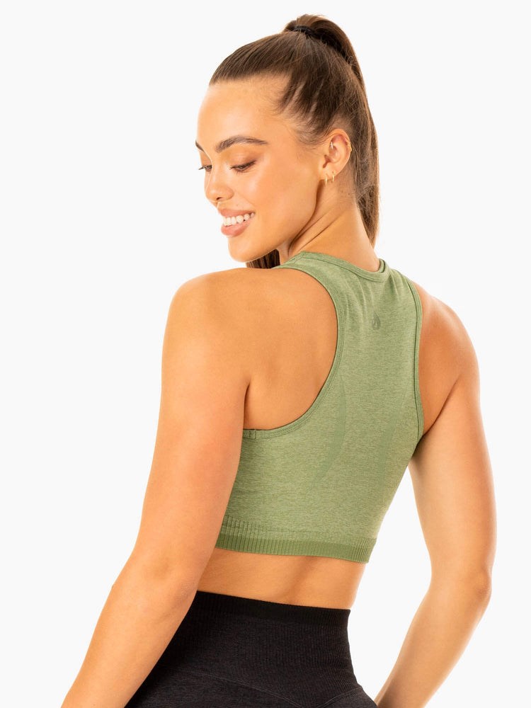 Ryderwear Excel Seamless Tank Gröna | CBX-496028