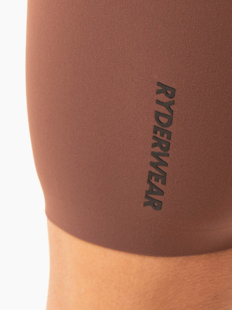 Ryderwear Extend Compression Bike Shorts Choklad | GHP-517643